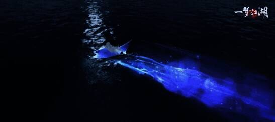 坐骑·蝠运齐天水上行驶图