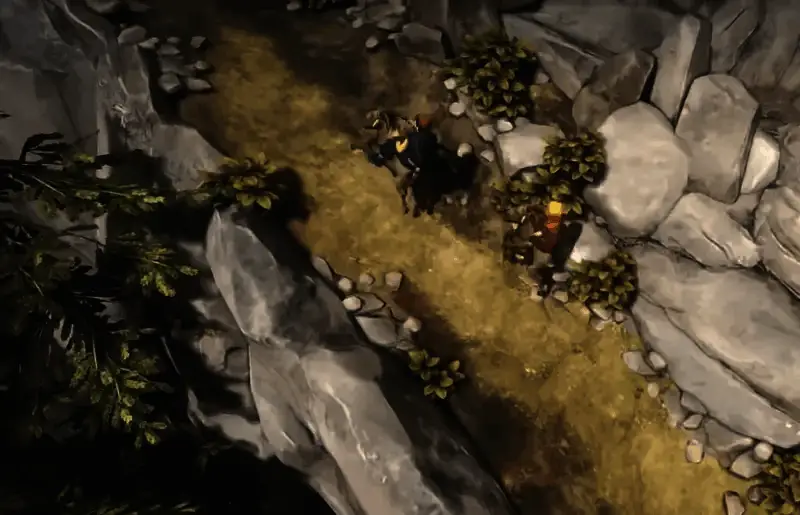 双影奇境骑羊上山场景