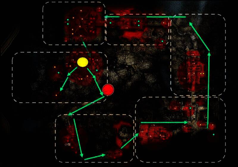《黑光生存进化》神庙地图宣传图