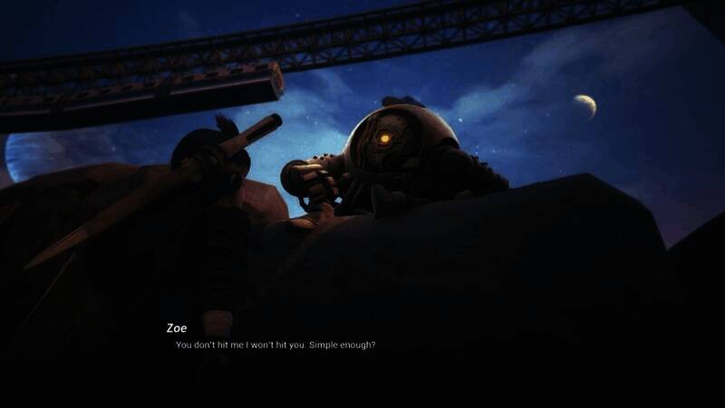 《午夜机器人》中的机器人画面