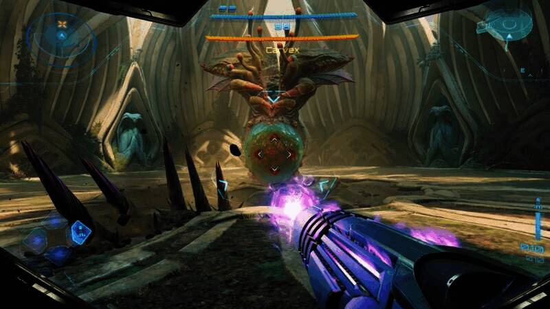 《银河战士Prime 4：Beyond》展示主角利用新能力的画面