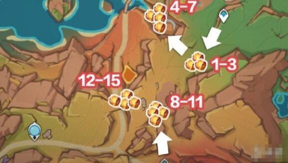 沃陆之邦东北琉鳞石位置图