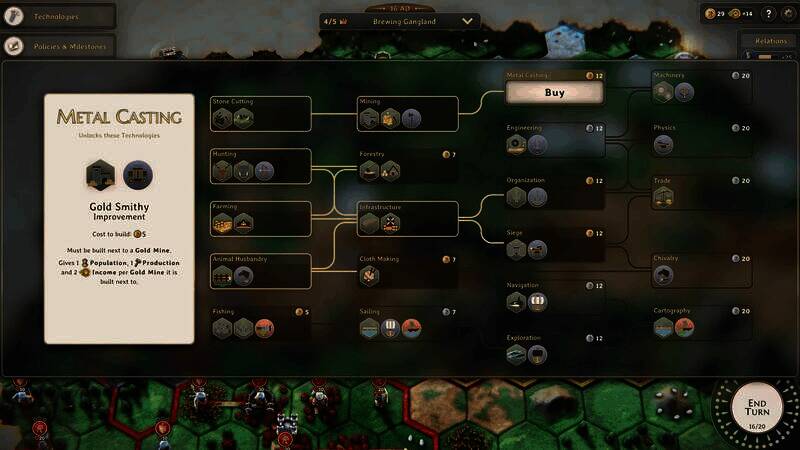 《罗马陨落》游戏战斗画面