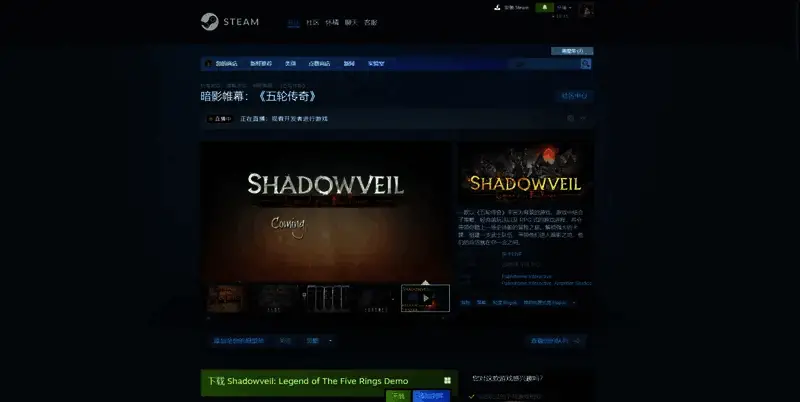 《暗影帷幕：五轮传奇》相关图片2