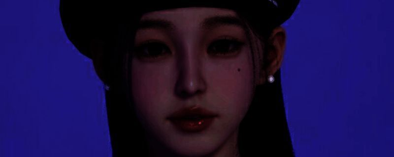 练习生少女捏脸示例图