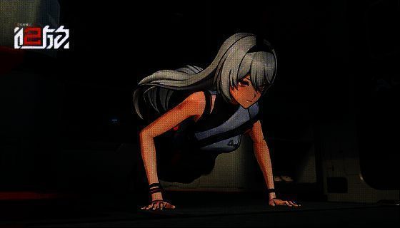 少女前线2追放休息室系统角色动作图片