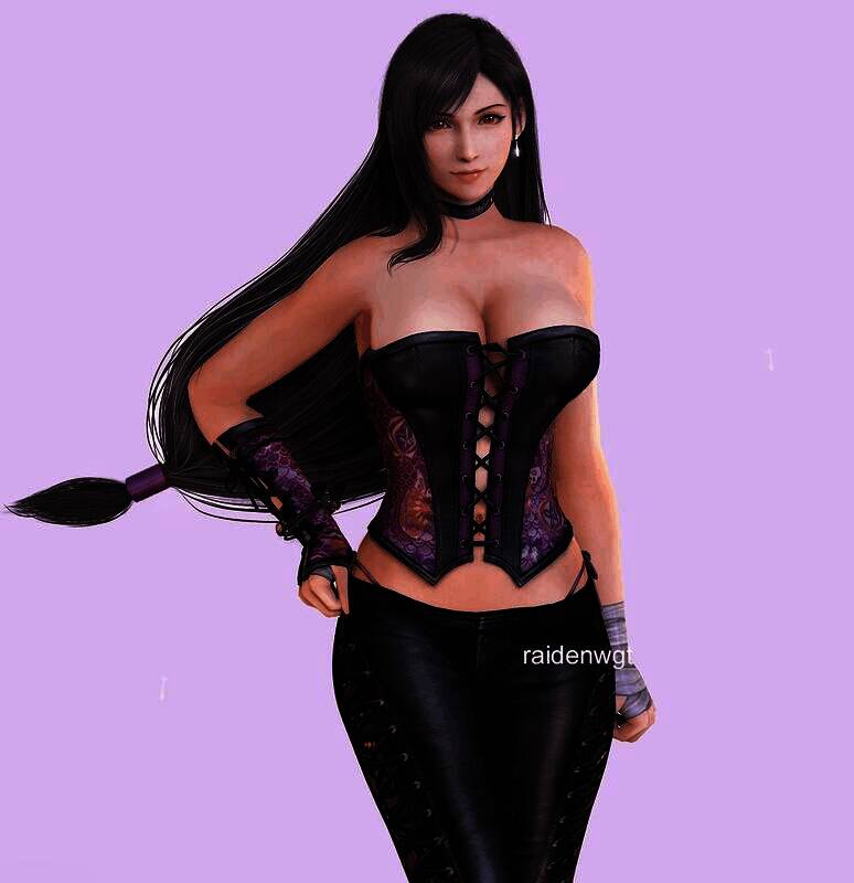 蒂法过去的美图展示