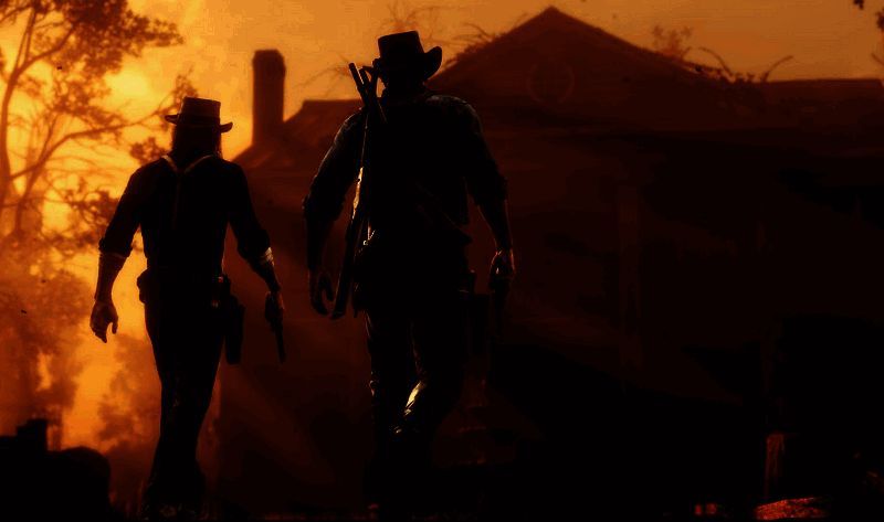 荒野大镖客2游戏宣传图