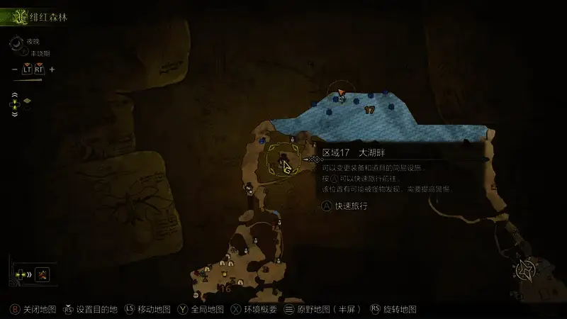 营地位置图