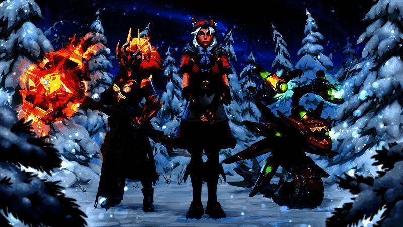 《DOTA2》迎霜节更新相关画面