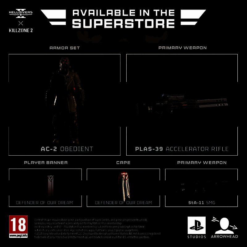 《绝地潜兵2》与《杀戮地带2》联动相关图片3