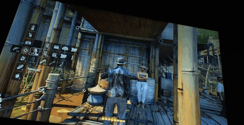 《夺宝奇兵：古老之圈》第三人称视角画面1