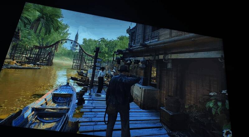 《夺宝奇兵：古老之圈》第三人称视角画面2