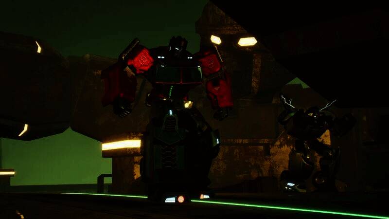 《变形金刚：银河试炼》游戏画面