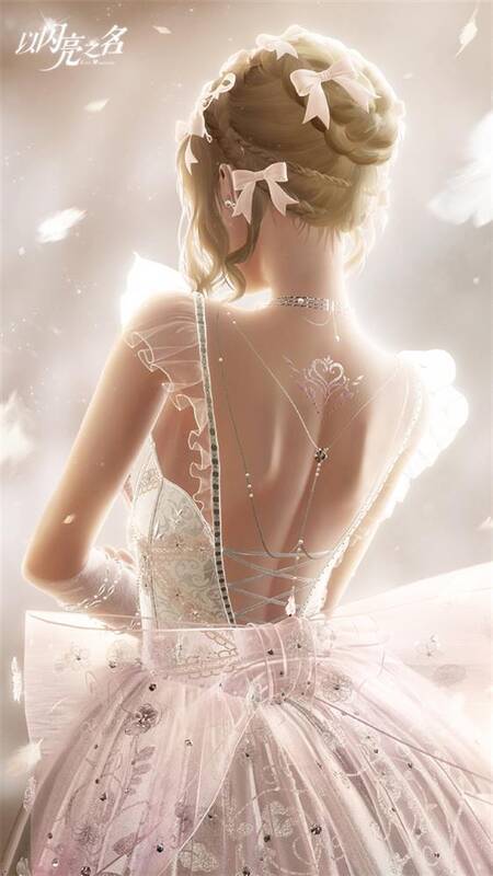 湖心旋舞套装背后蝴蝶结细节图