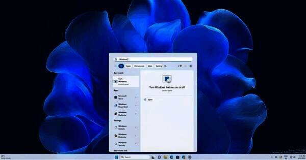 微软新版Windows搜索功能相关内容图片