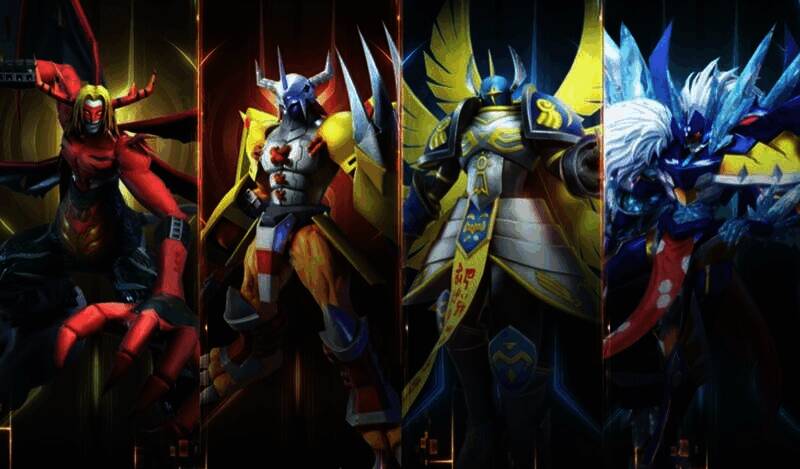 《数码宝贝：源码》游戏场景及数码宝贝展示图