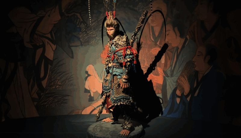 《黑神话：悟空》艺术展相关画面