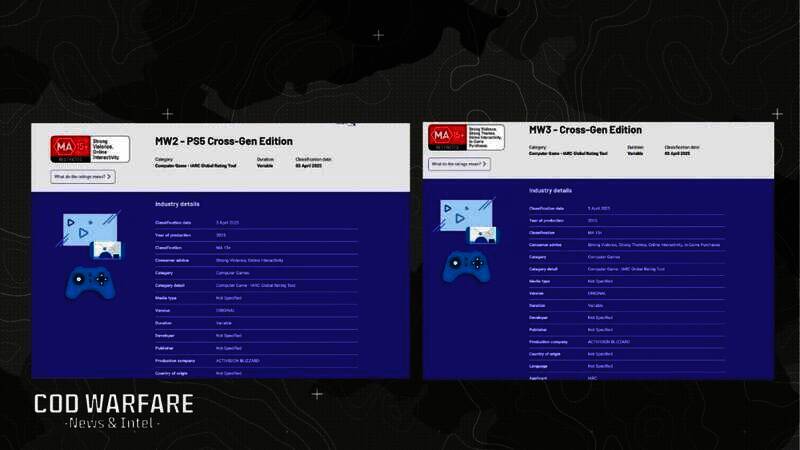 《使命召唤6：现代战争2》和《使命召唤8：现代战争3》相关图片1