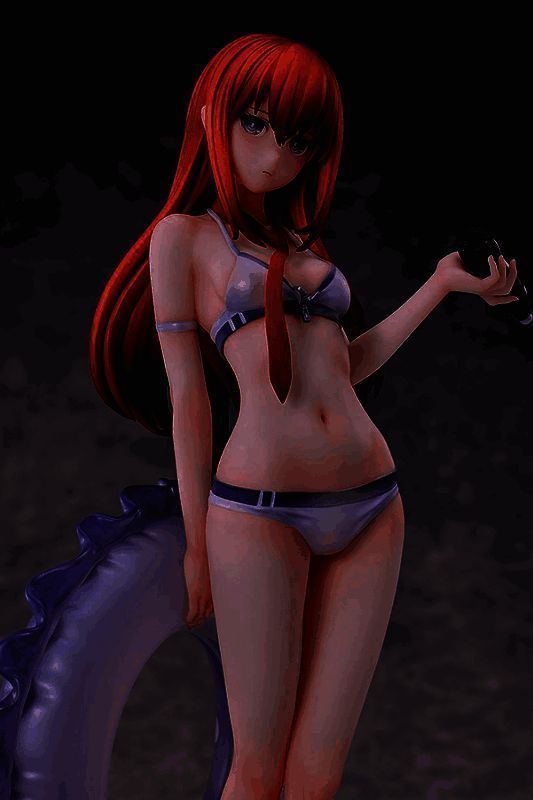 《命运石之门》泳装手办组合展示图