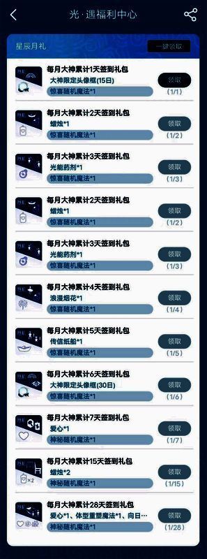 光遇圈子签到福利相关图片