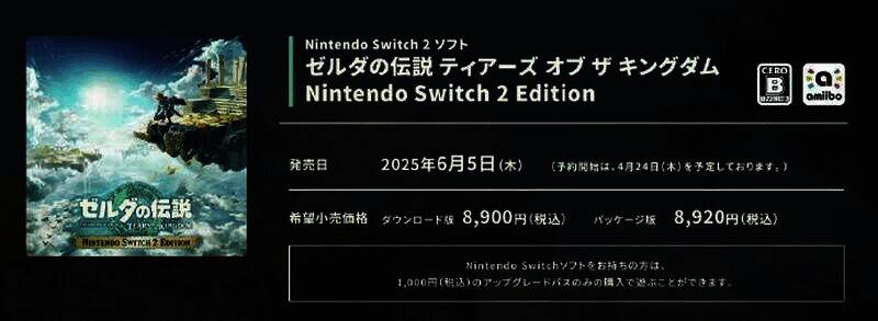 《塞尔达传说：旷野之息/王国之泪》另一角度宣传图片