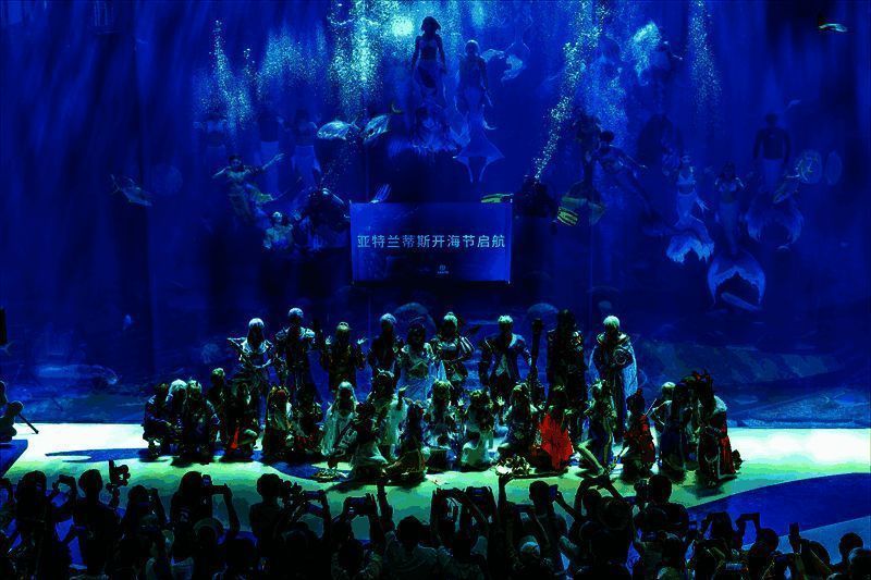 开海节特色表演画面