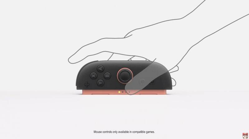 Joycon作鼠标演示图