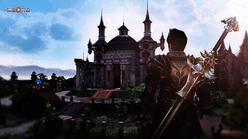 新神魔大陆跨服工会战宣传图