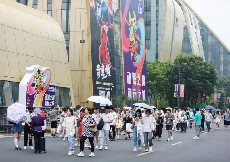 《忘川风华录》展台现场