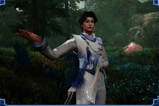 明日之后蜡染春山时装男生展示图