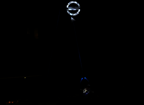 击中控制装置打开石门画面