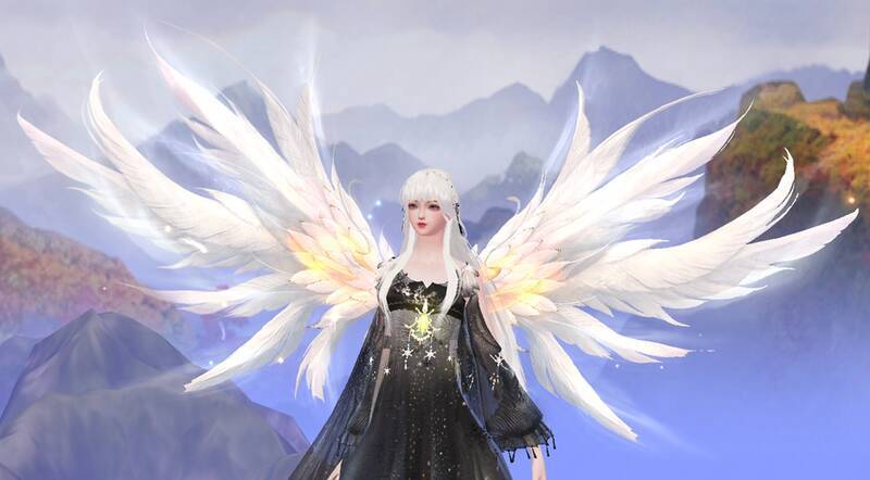 凭虚御风羽翼正面展示图