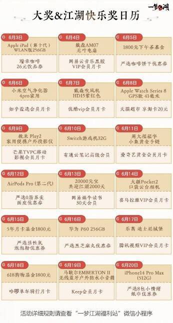 《一梦江湖》活动参与指引画面