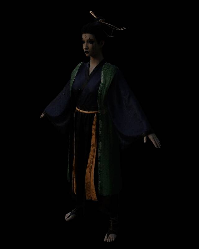 《黑神话：悟空》蜘蛛精四妹模型图1