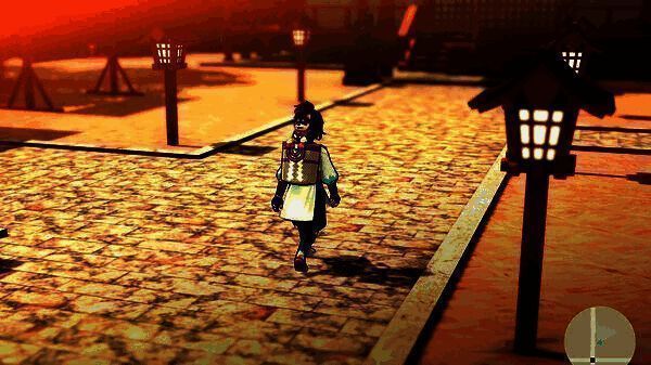 玩家与柴犬在游戏中冒险的画面