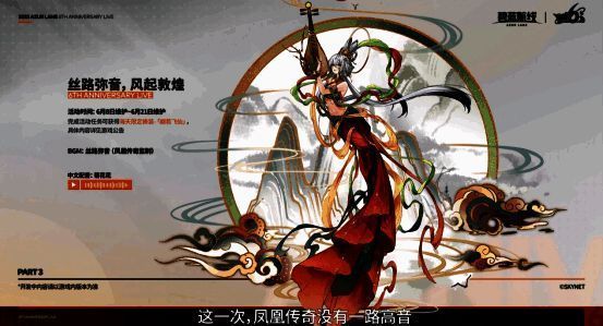 《碧蓝航线》与敦煌博物馆联动宣传图