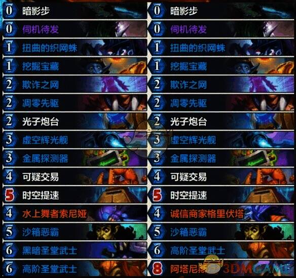 带时空提速的标准武士贼卡组相关图片