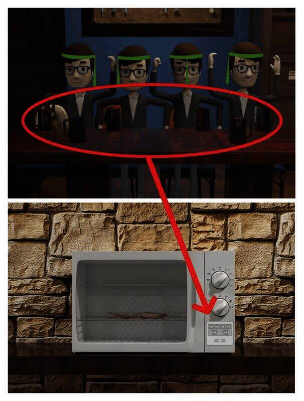 根据杯子把手位置打开烤箱得木屑