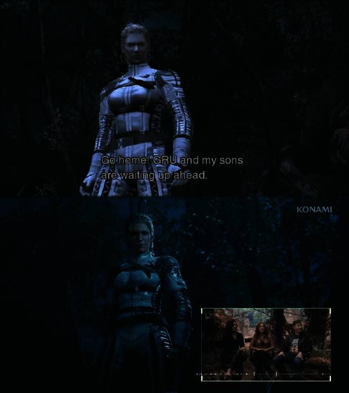 《合金装备3：重制版》与原版游戏画面对比图4