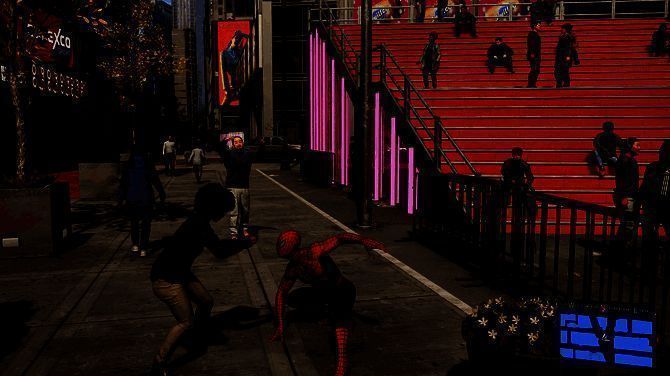 《漫威蜘蛛侠2》稳定度优先模式画面图片