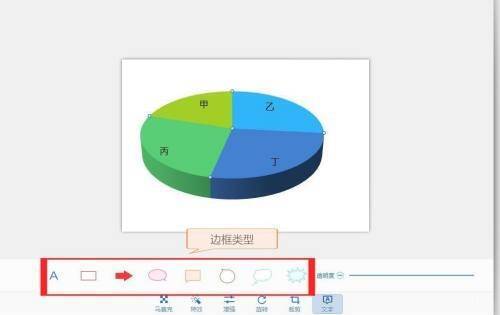选择边框类型的界面图