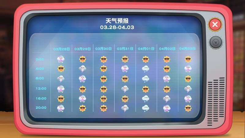 庄园天气预报图片