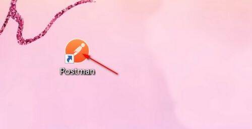 打开Postman软件界面图