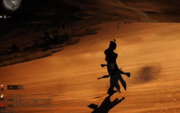 与迷津渡路边NPC对话场景图