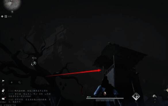 塔上拾取道具画面