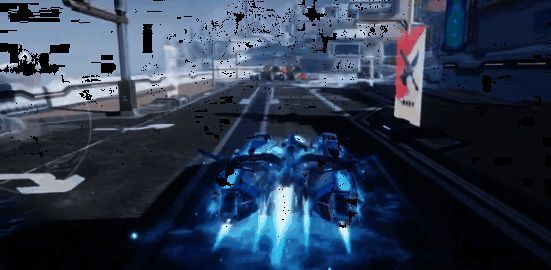 霜华·幻影载具悬浮状态展示动图