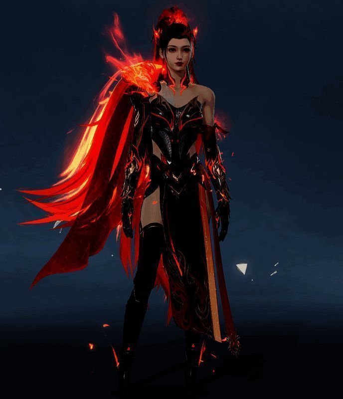 《星球：重启》圣辉·炎羽华女款时装细节展示