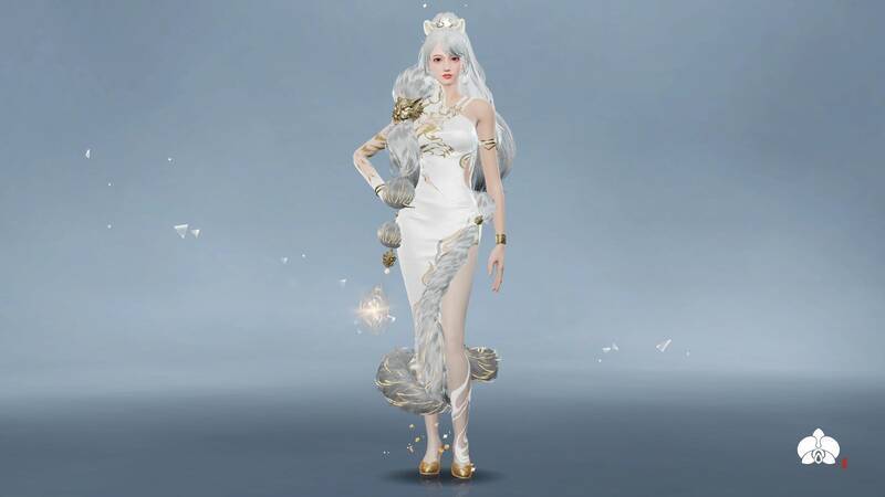 女款圣辉·皓雪凌时装右臂细节图