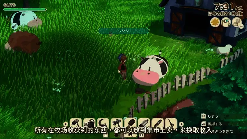 《牧场物语 来吧！风之繁华集市》视频截图4